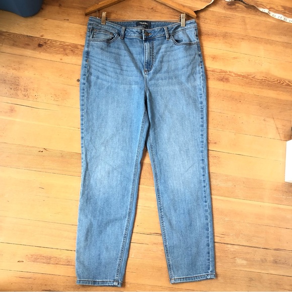 Modcloth The Molly Straight Ankle Jean's Size 14 - Picture 10 of 15